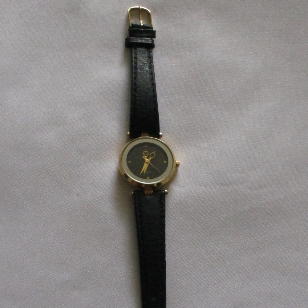 STYLEX GENUINE PIGSKIN COSMETOLOGY WATCH – NWOT